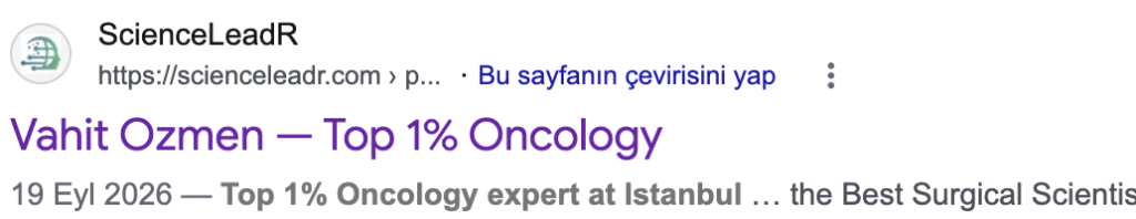 scienceLeadR
